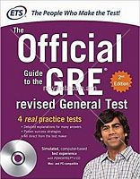 The Official Guide To The Gre Revised General Test 4 Real Practice Tests + CD