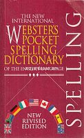 Websters Pocket Spelling Dictionary Spelling