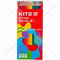 Գունավոր մատիտներ KITE Fantasy, 12 գույն, K22-053-2