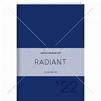 Օրատետր 2022 Канц-Эксмо Radiant, ամսաթվային, A5, 176 թերթ, կապույտ, 466394